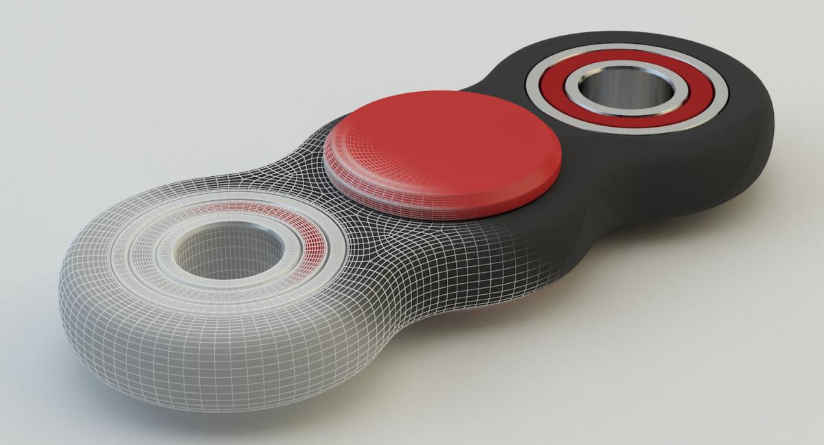 fidget spinner autodesk maya download